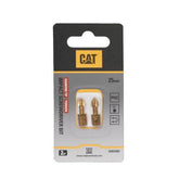 A pair of Phillips PH2X25 bits for CAT impact screwdriver